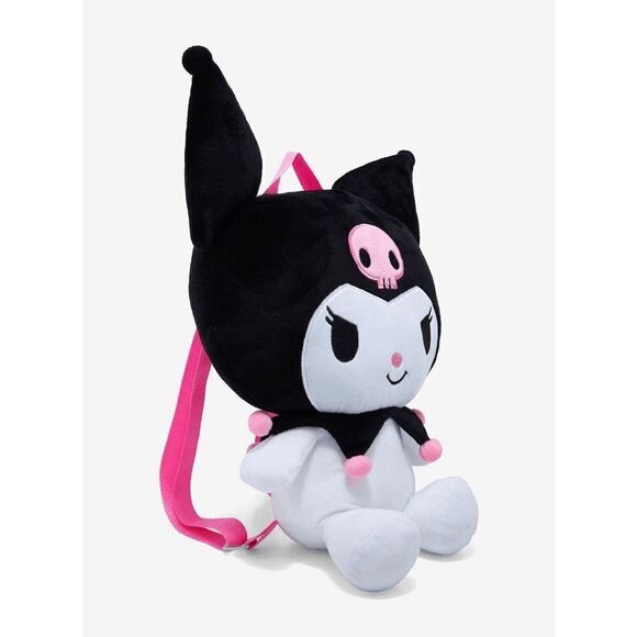 Sanrio Kuromi Plush Animal Backpack main image 3